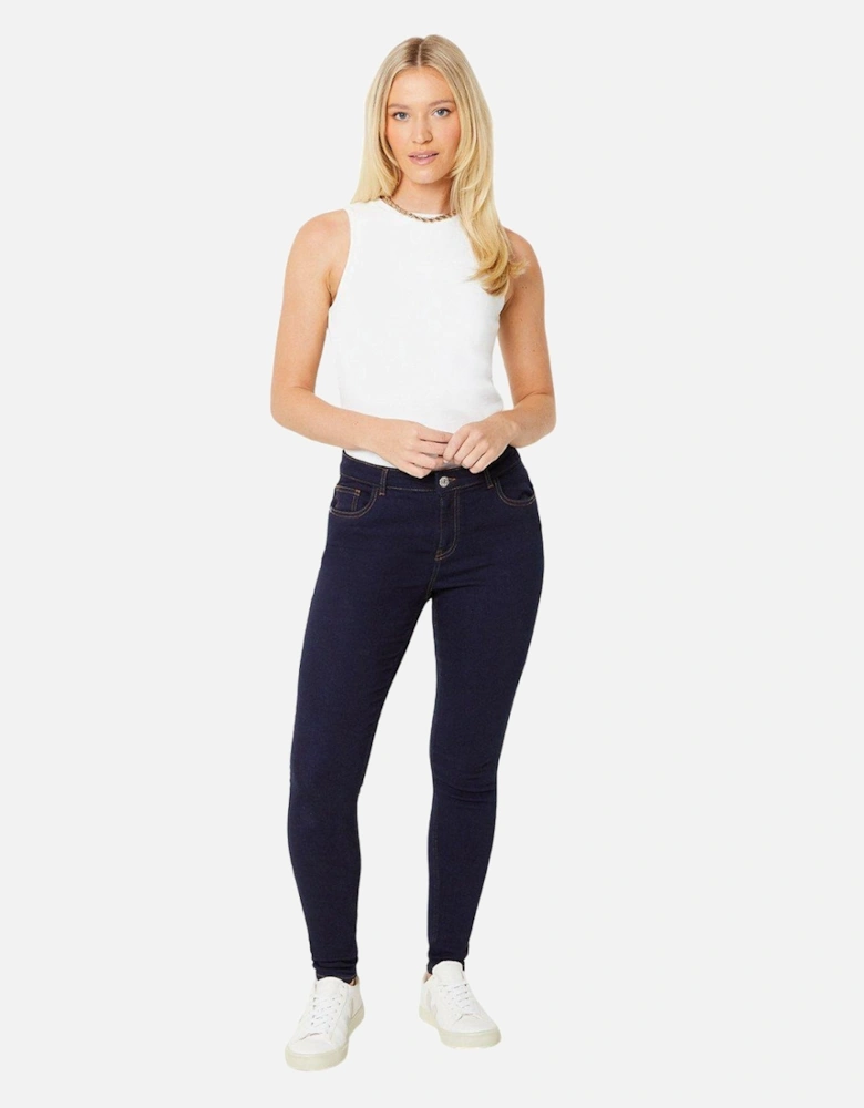 Womens/Ladies Comfort Stretch Skinny Jeans