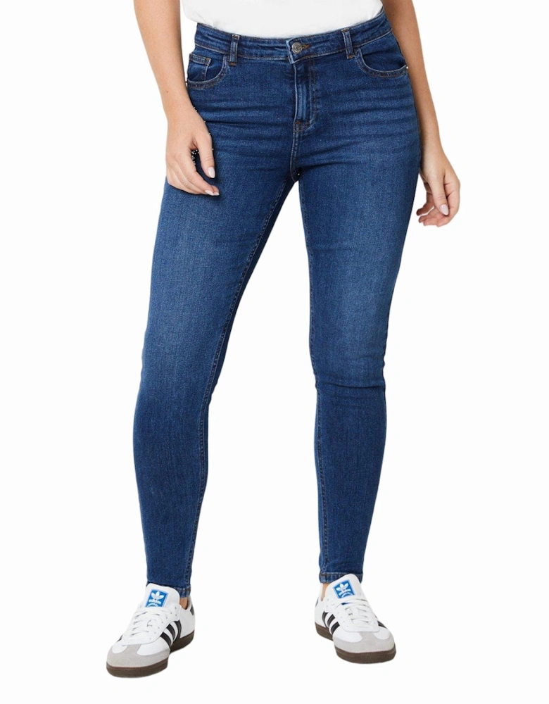 Womens/Ladies Comfort Stretch Skinny Jeans