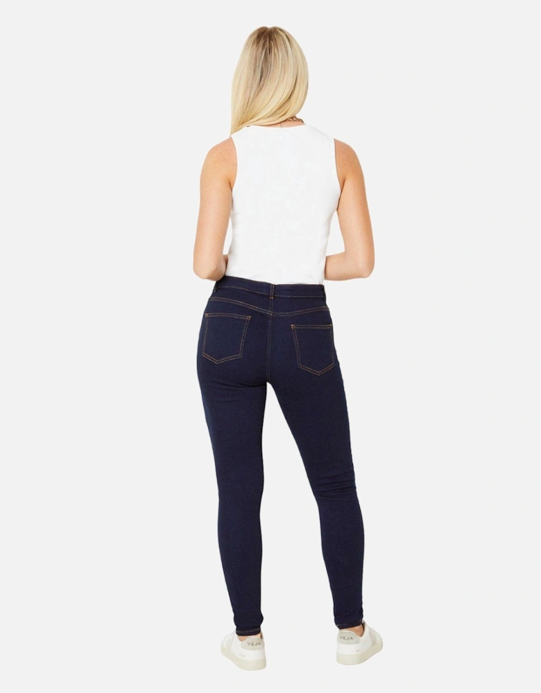 Womens/Ladies Comfort Stretch Skinny Jeans