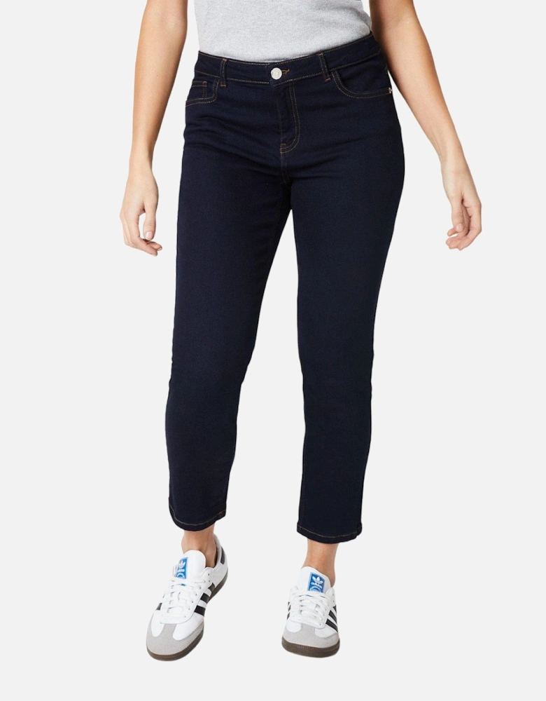 Womens/Ladies Stretch Petite Slim Jeans