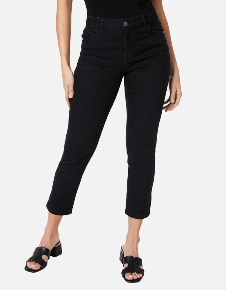 Womens/Ladies Stretch Petite Slim Jeans