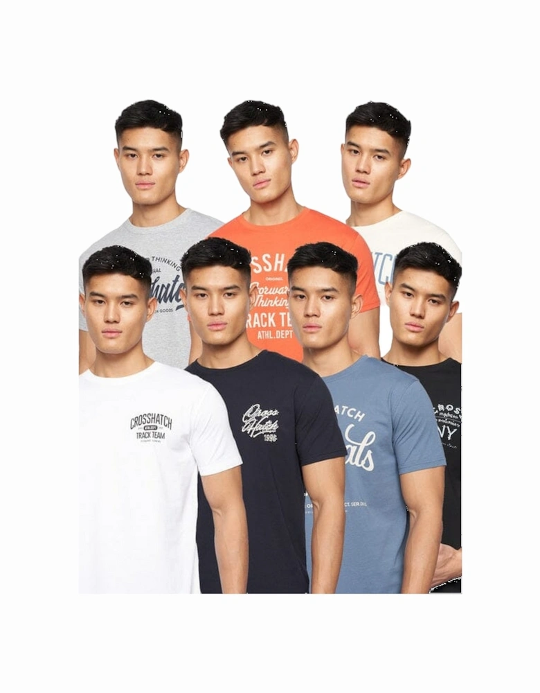 Mens Chinsters Assorted Designs T-Shirt (Pack of 7)