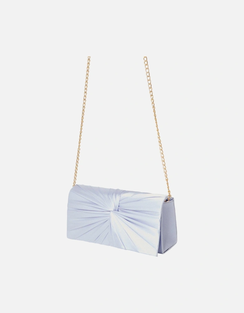 Beauty Satin Twisted Clutch Bag