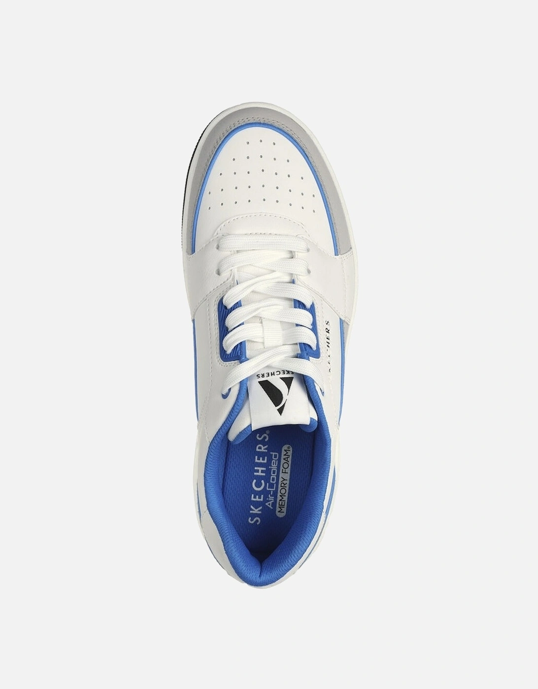 Mens Uno Court Leather Low Post Trainers