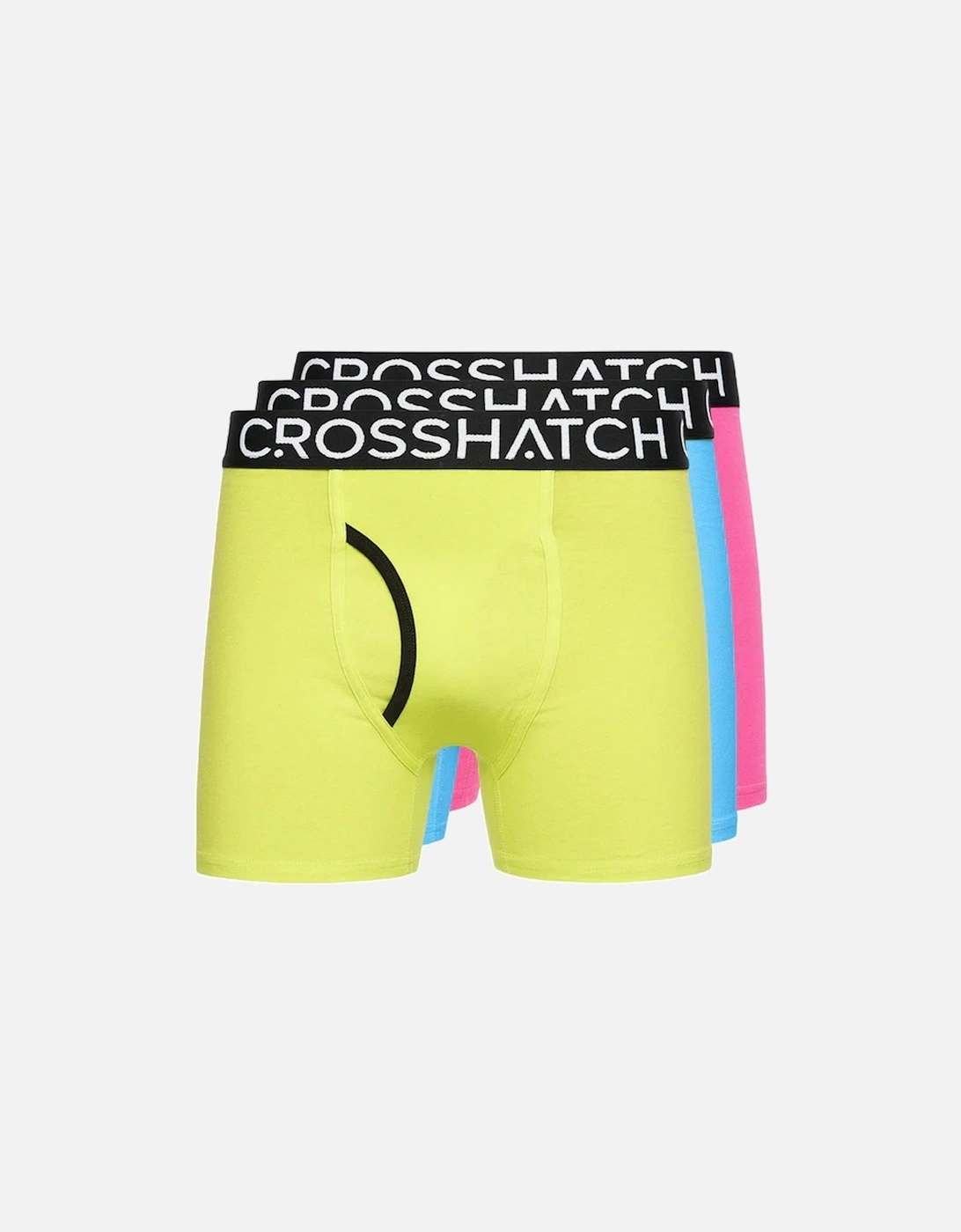 Mens Trioglow Bright Boxer Shorts (Pack of 3), 5 of 4