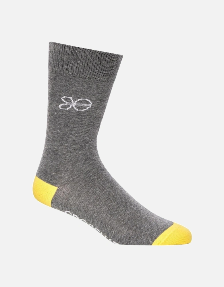 Mens Posical Logo Crew Socks (Pack of 5)