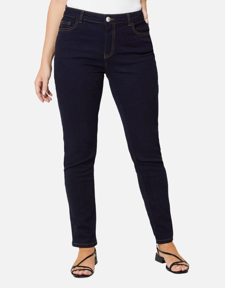 Womens/Ladies Comfort Stretch Slim Jeans