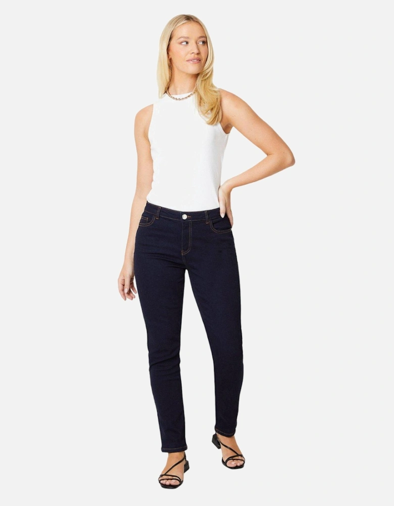 Womens/Ladies Comfort Stretch Slim Jeans