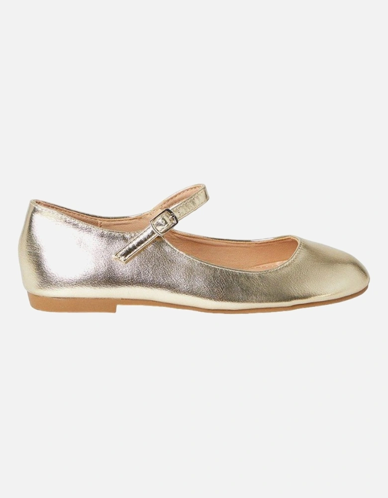 Womens/Ladies Penny Flat Mary Janes