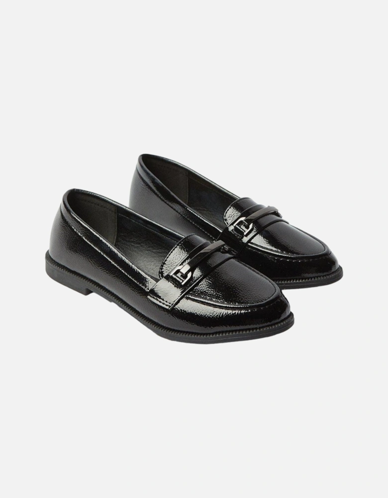 Womens/Ladies Loren Snaffle Detail Loafers