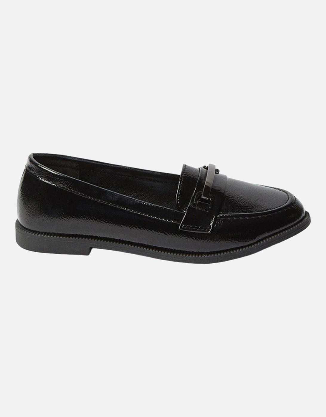 Womens/Ladies Loren Snaffle Detail Loafers