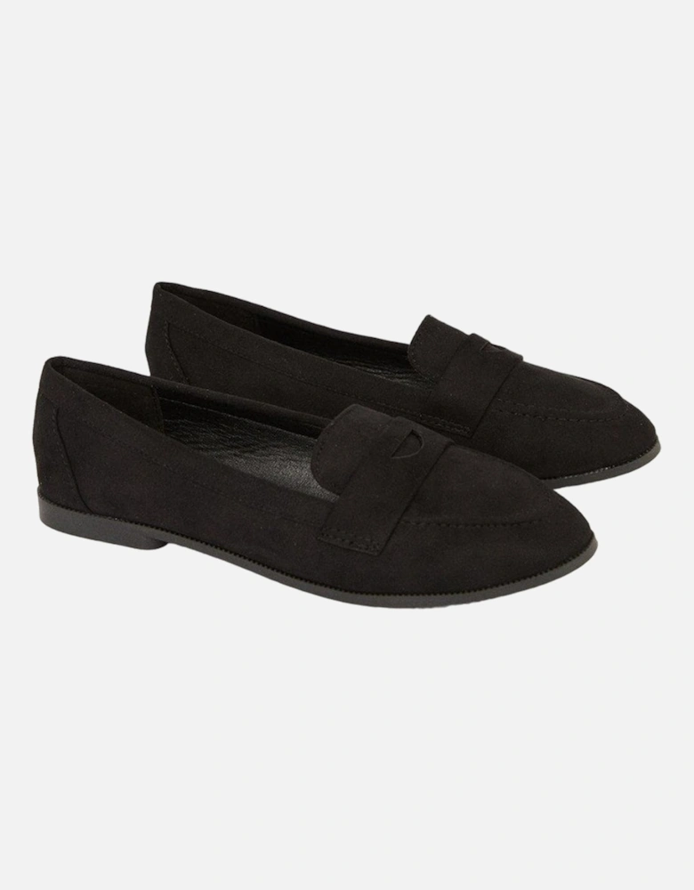 Womens/Ladies Lana Wide Penny Loafers