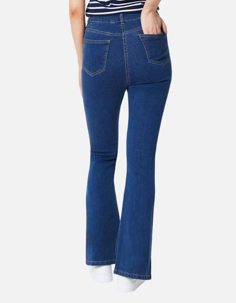 Womens/Ladies Flared Jeans