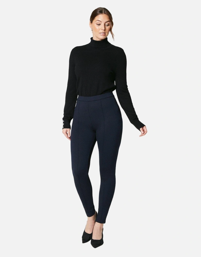 Womens/Ladies Ponte Leggings