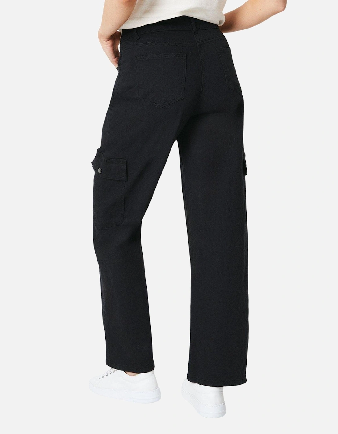 Womens/Ladies Cargo Jeans