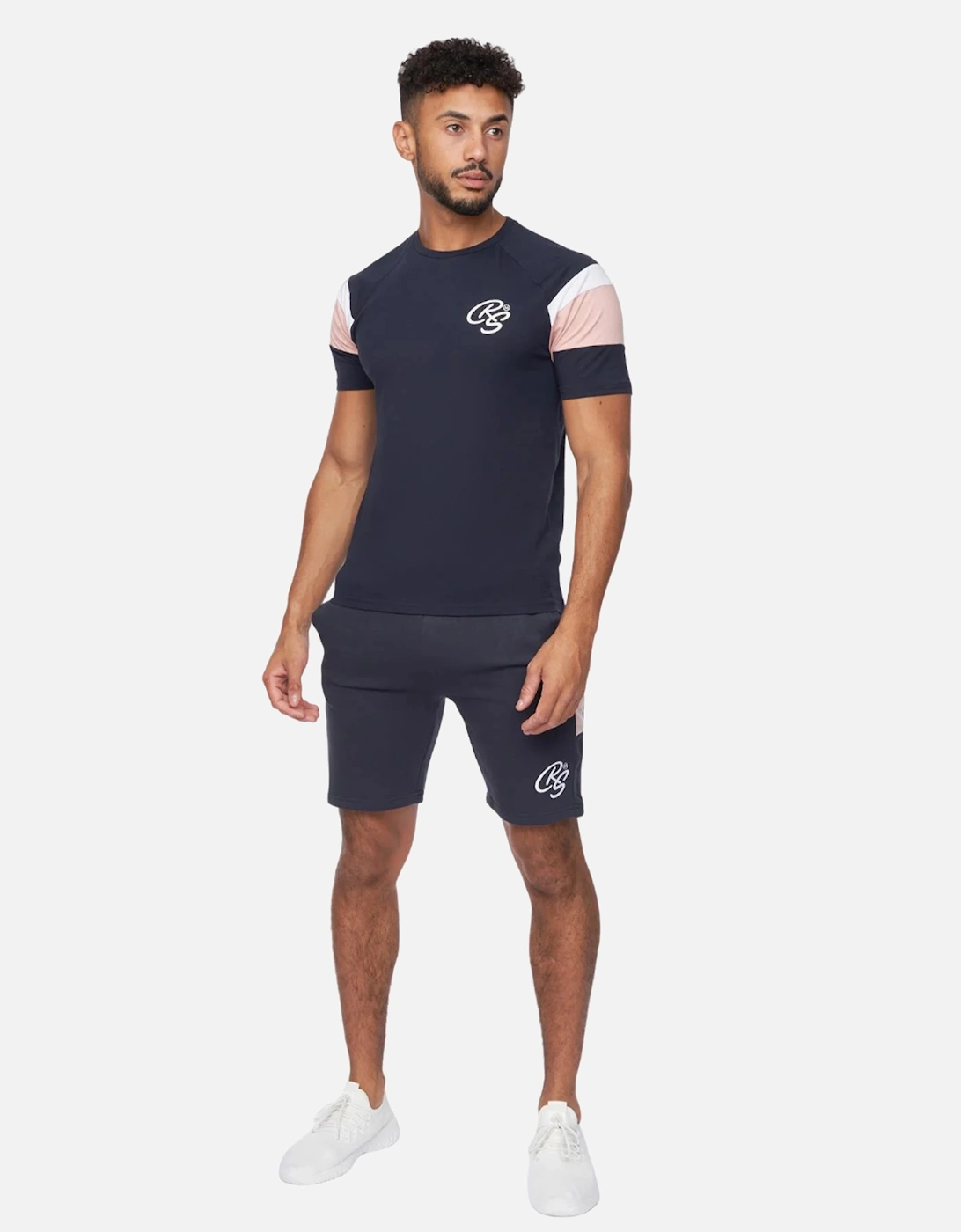 Mens Cremland T-Shirt & Shorts Set