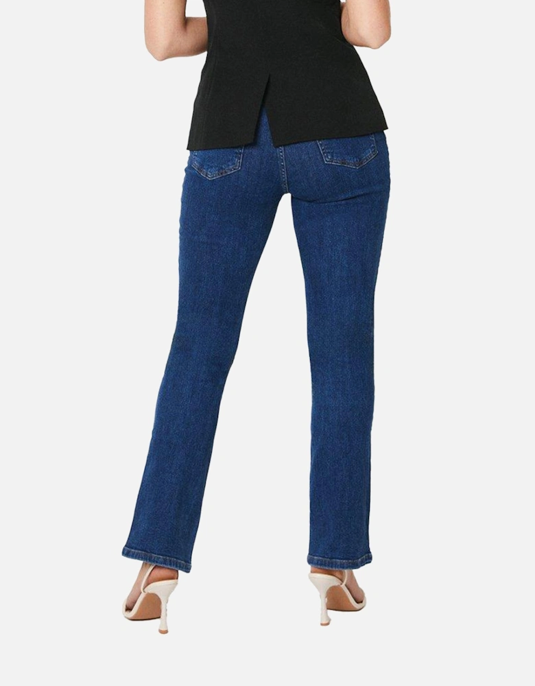 Womens/Ladies Comfort Stretch Bootcut Jeans