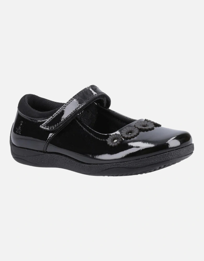 Girls Christina Leather School Shoes