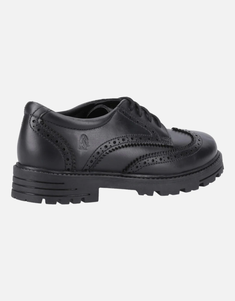 Girls Maxine Leather School Shoes