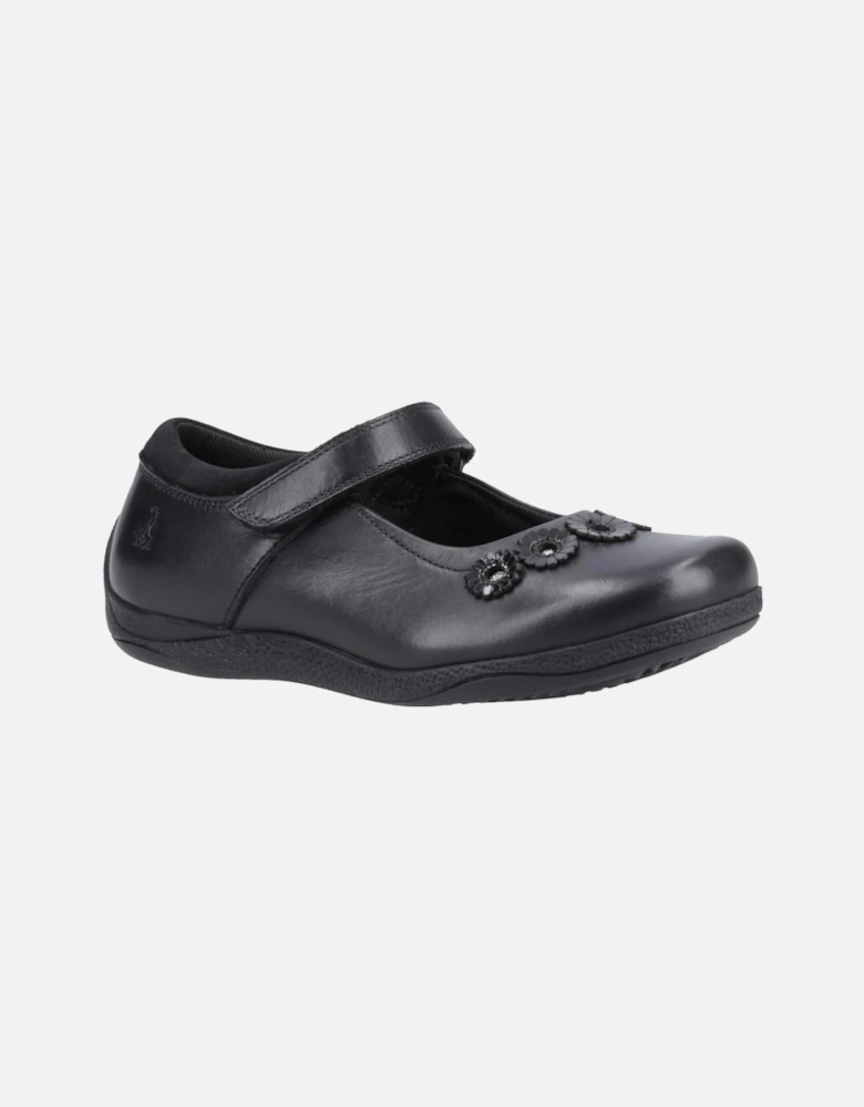 Girls Christina Leather School Shoes