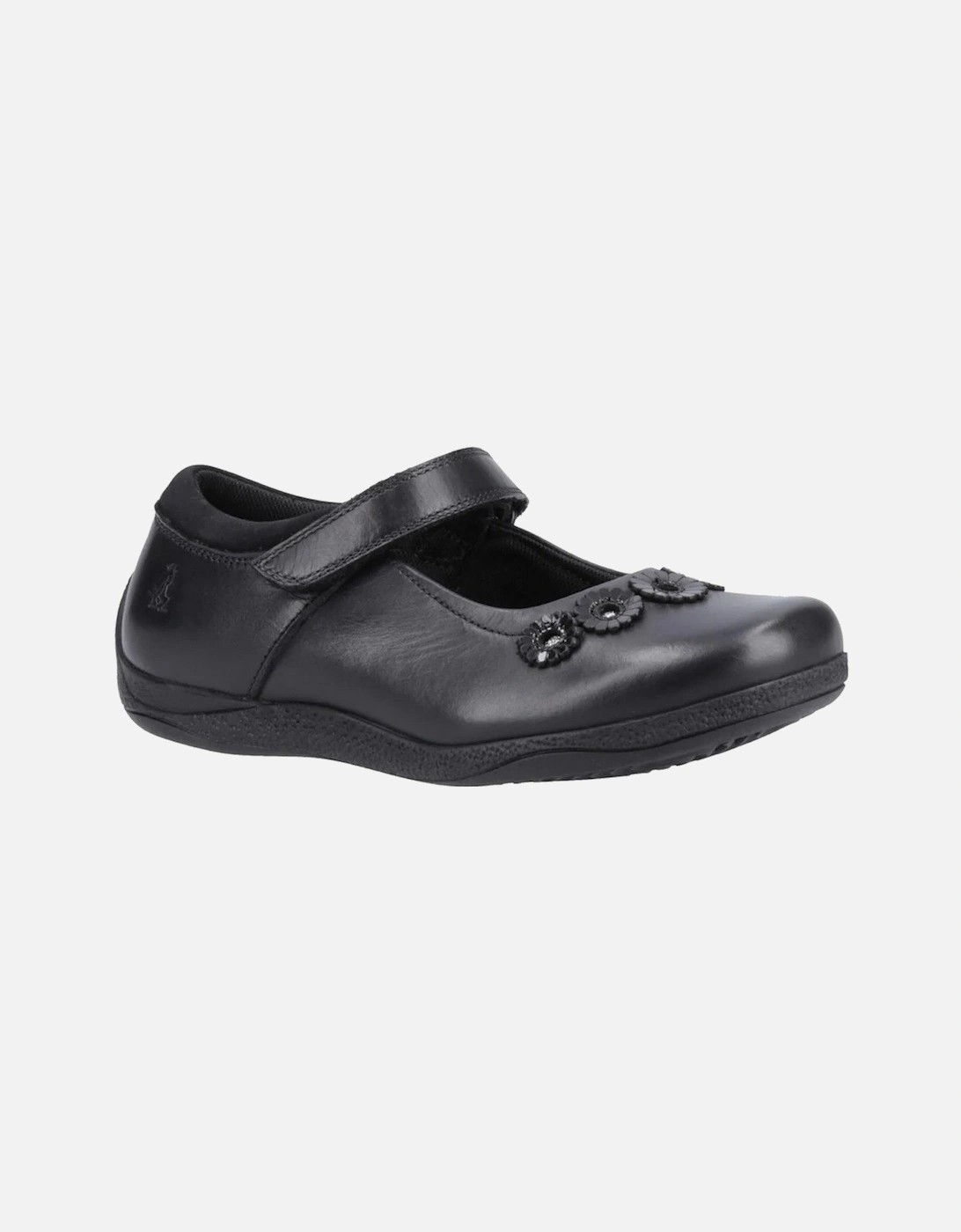 Girls Christina Leather School Shoes, 5 of 4