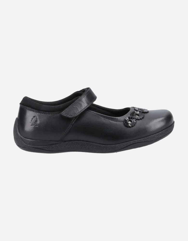 Girls Christina Leather School Shoes