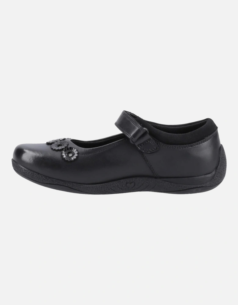 Girls Christina Leather School Shoes