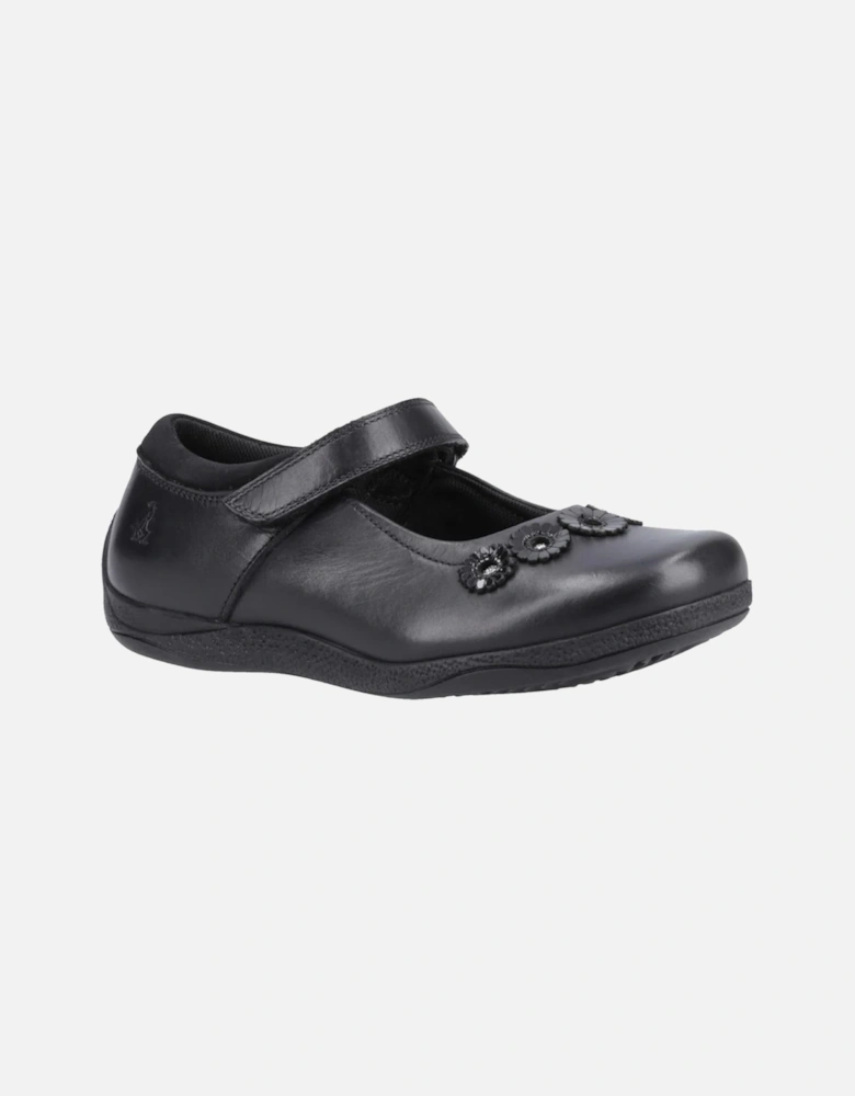 Girls Christina Leather School Shoes