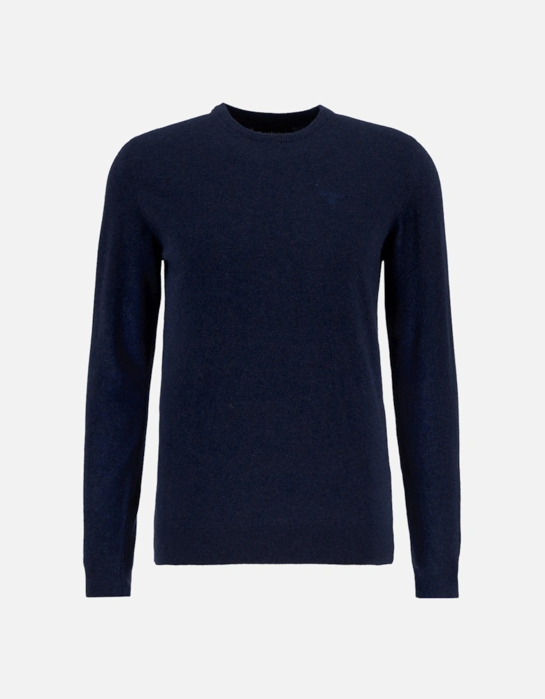 Lambswool Crew Neck Knit NY71 Navy