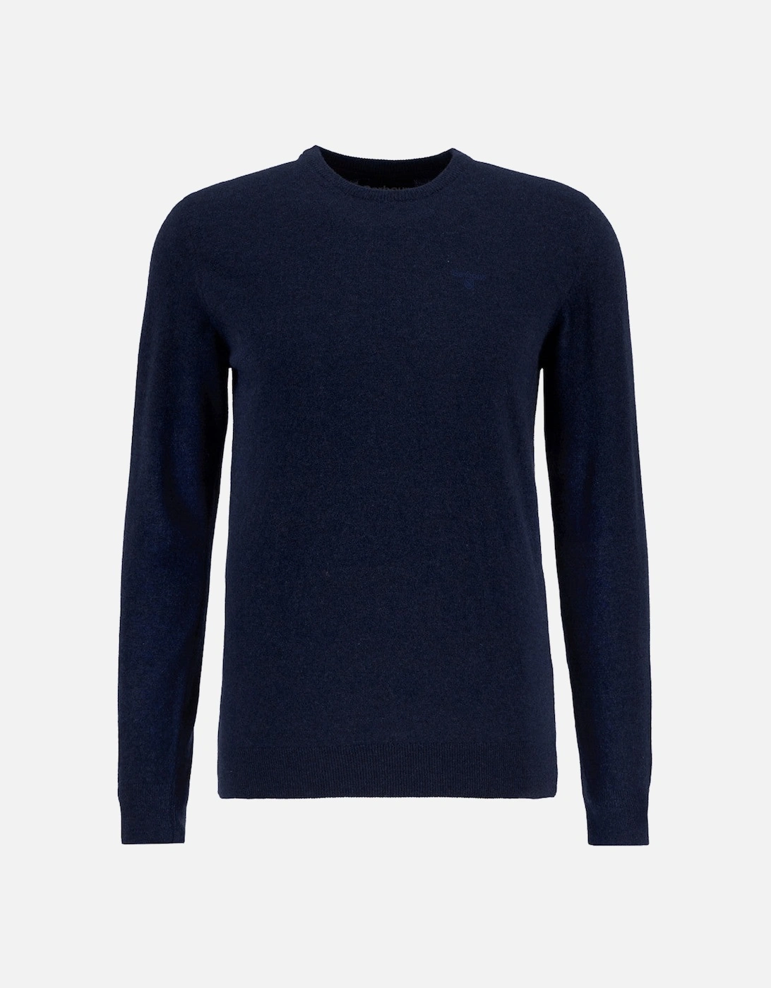 Lambswool Crew Neck Knit NY71 Navy, 3 of 2