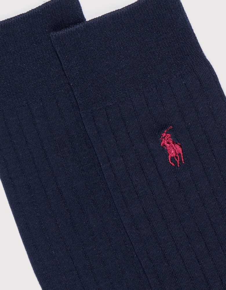 Ribbed Trouser Socks