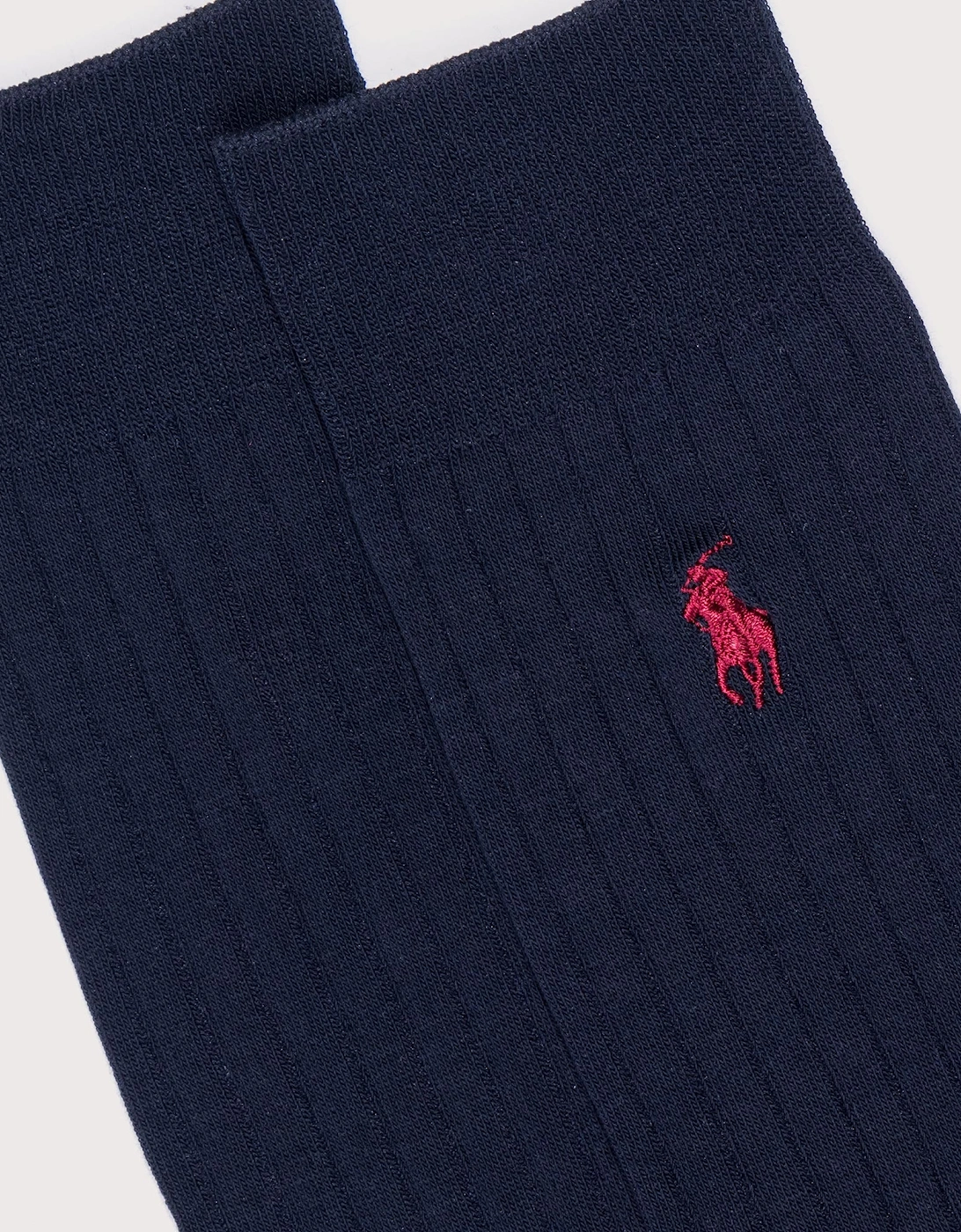 Ribbed Trouser Socks