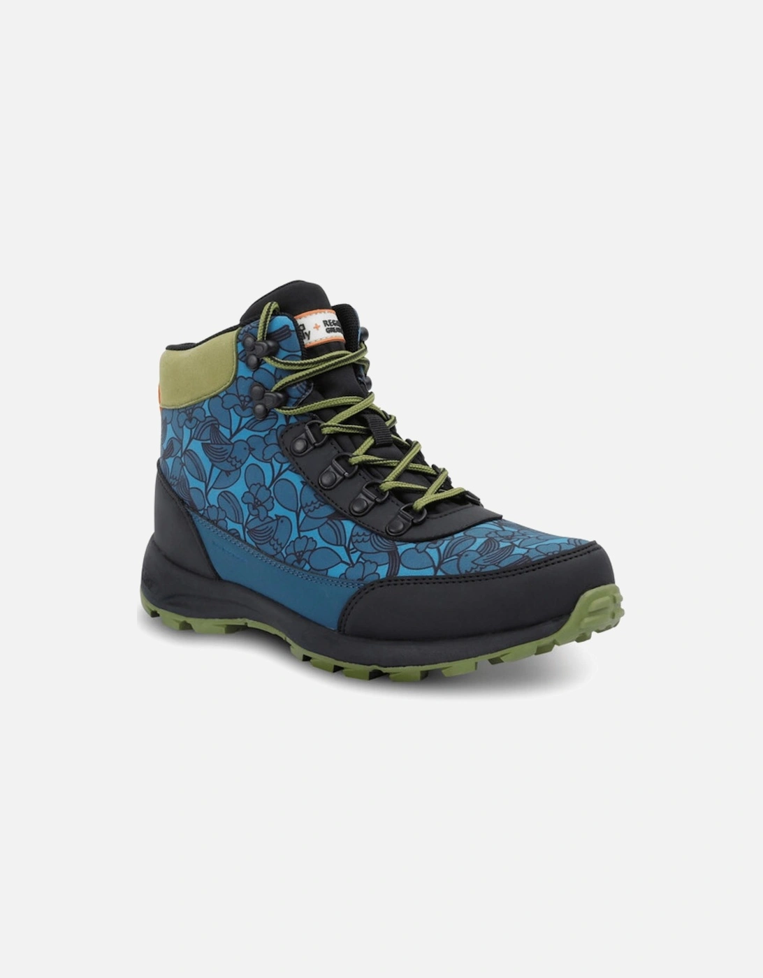 Womens Orla Kiely Printed Walking Boots, 2 of 1