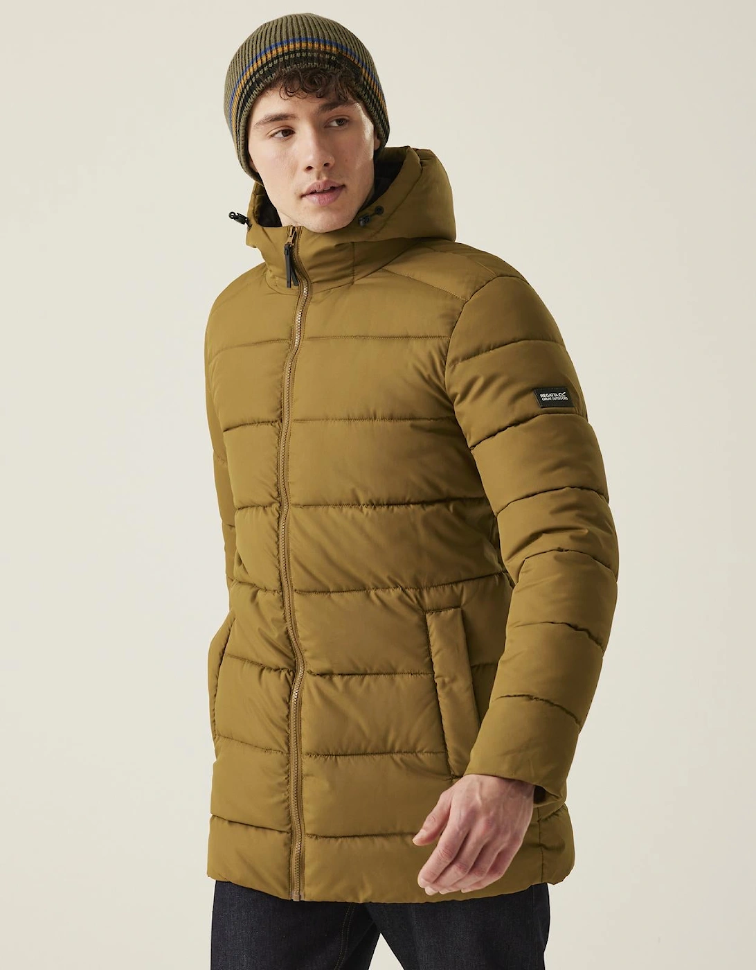 Mens Laviver Hooded Winter Padded Jacket, 2 of 1