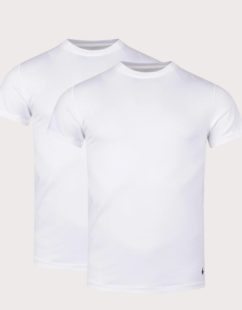 2 Pack Classic Crewneck Undershirt T-Shirt