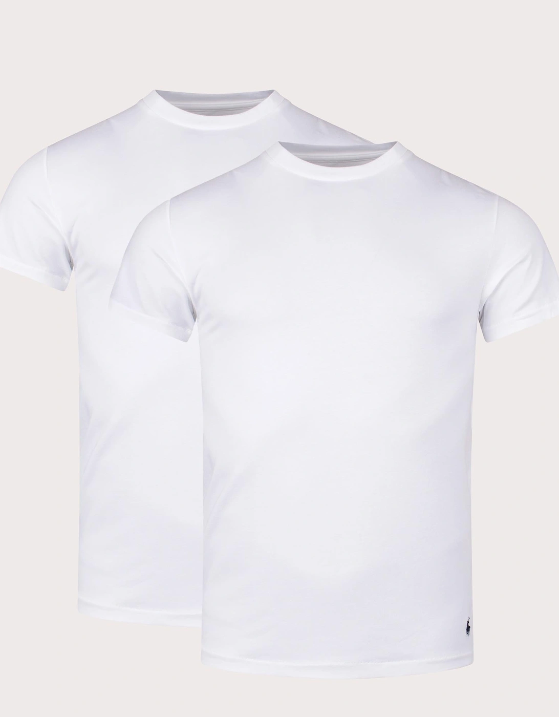 2 Pack Classic Crewneck Undershirt T-Shirt, 5 of 4