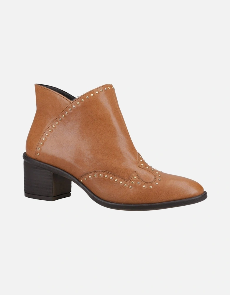 Waverly Womens Western Ankle Boots