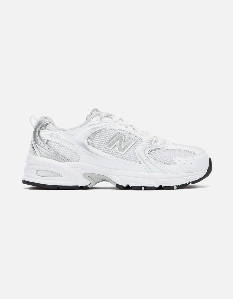 530 Munsell White/Silver Trainers