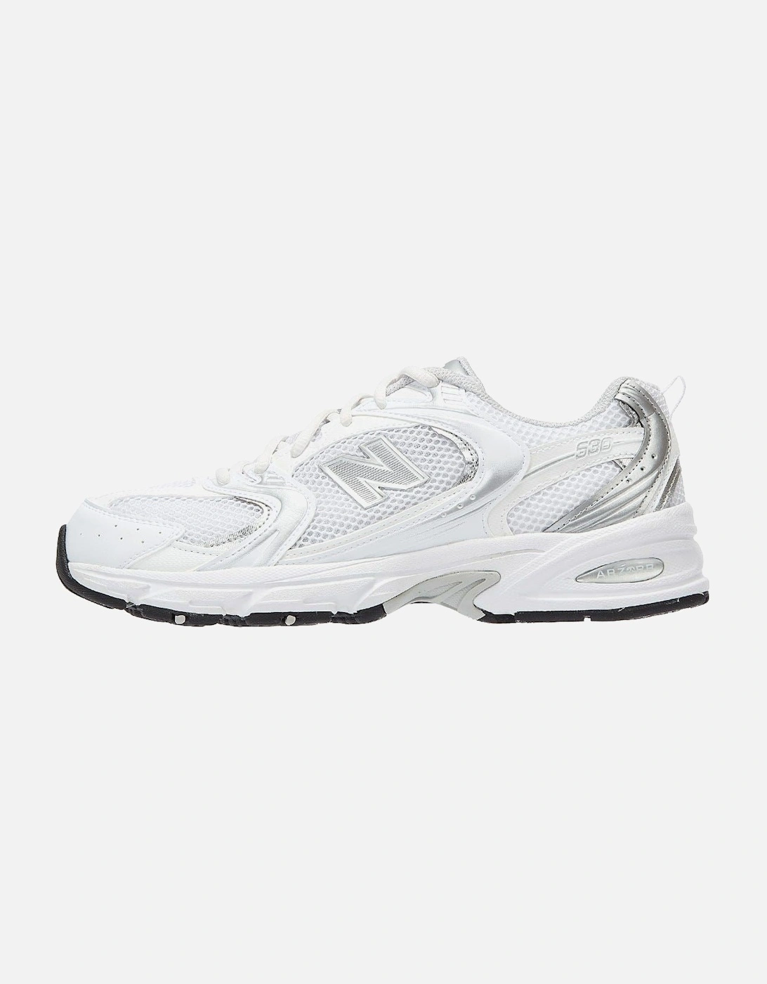 530 Munsell White/Silver Trainers