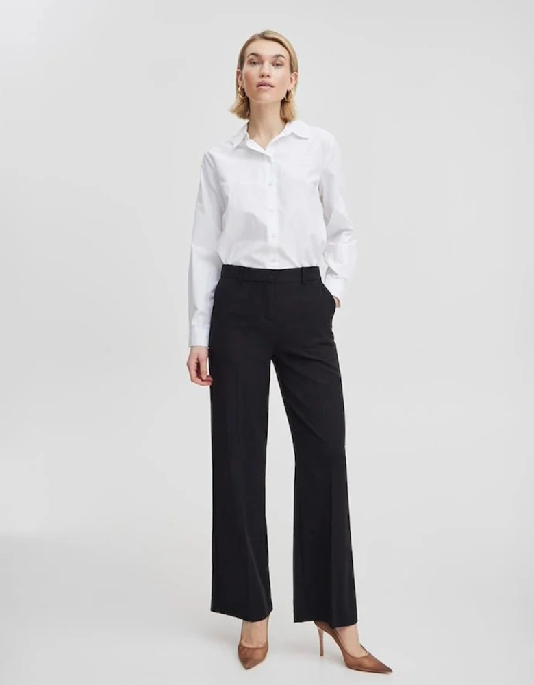 B Young Women's Bydanta Wide Leg Pants Black