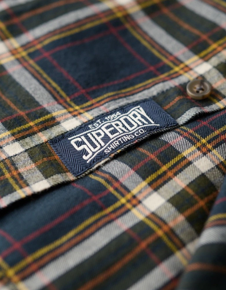 Vintage Check Shirt Bryce Check Navy