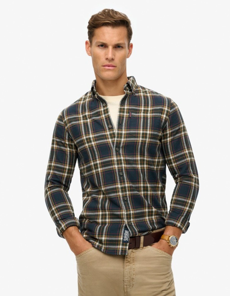 Vintage Check Shirt Bryce Check Navy