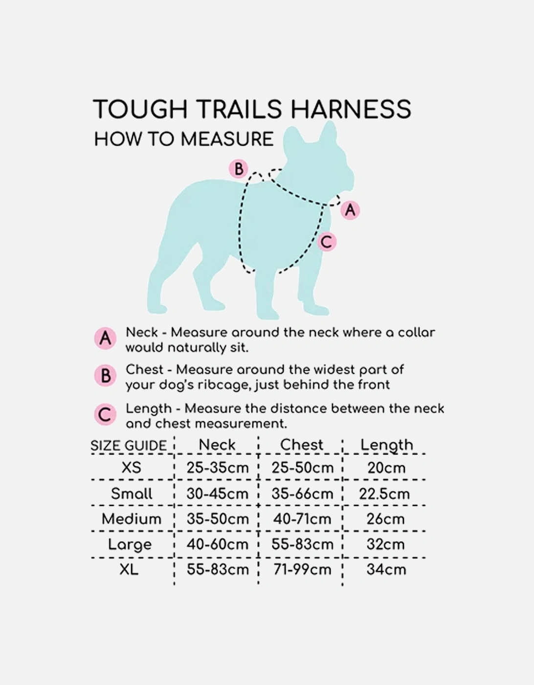 Tough Trails Harness Country Teal