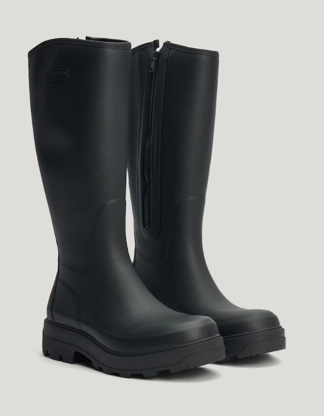 Women's Halla Rubber Boot Black, 7 of 6