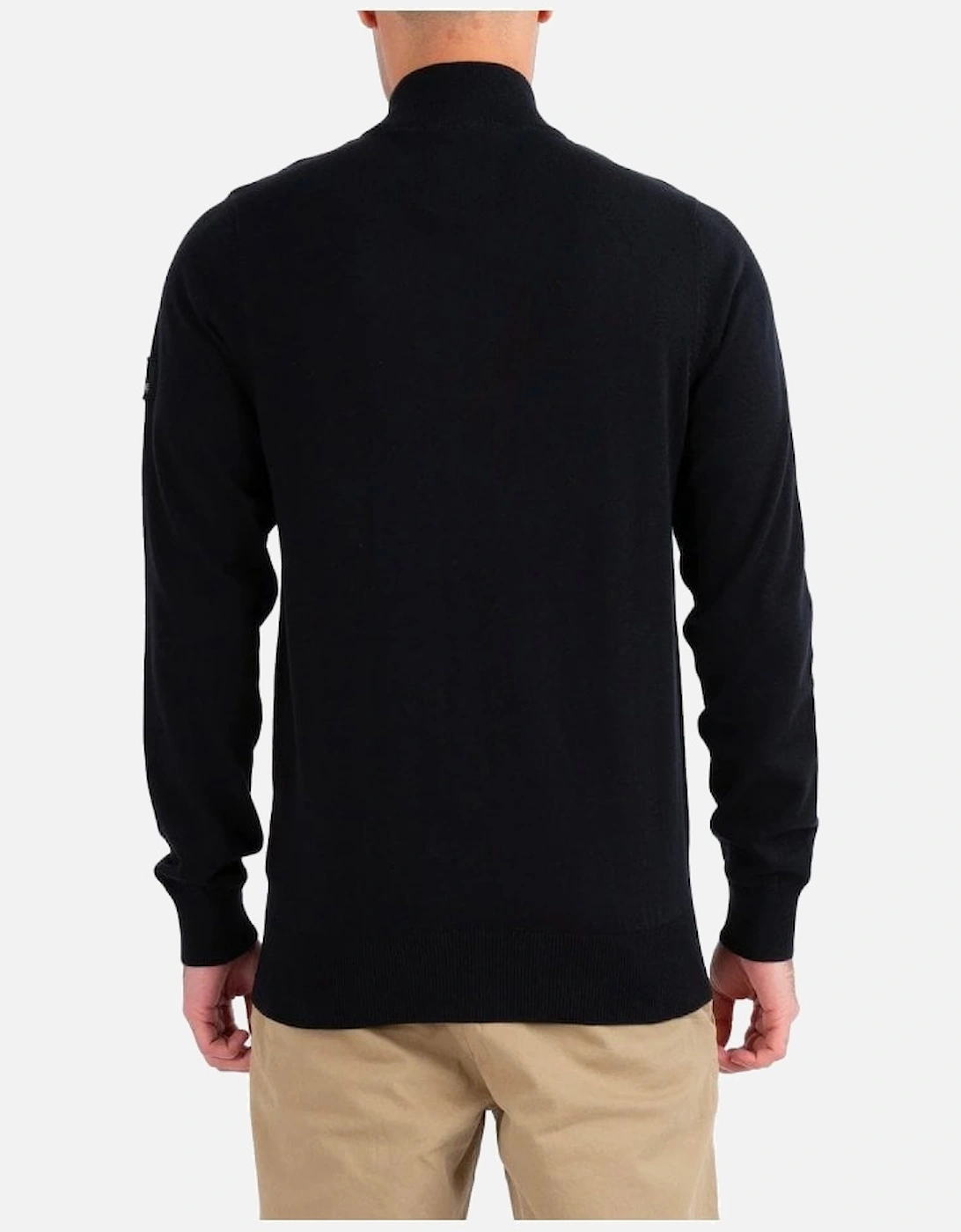 Heddon Zip Knit Black