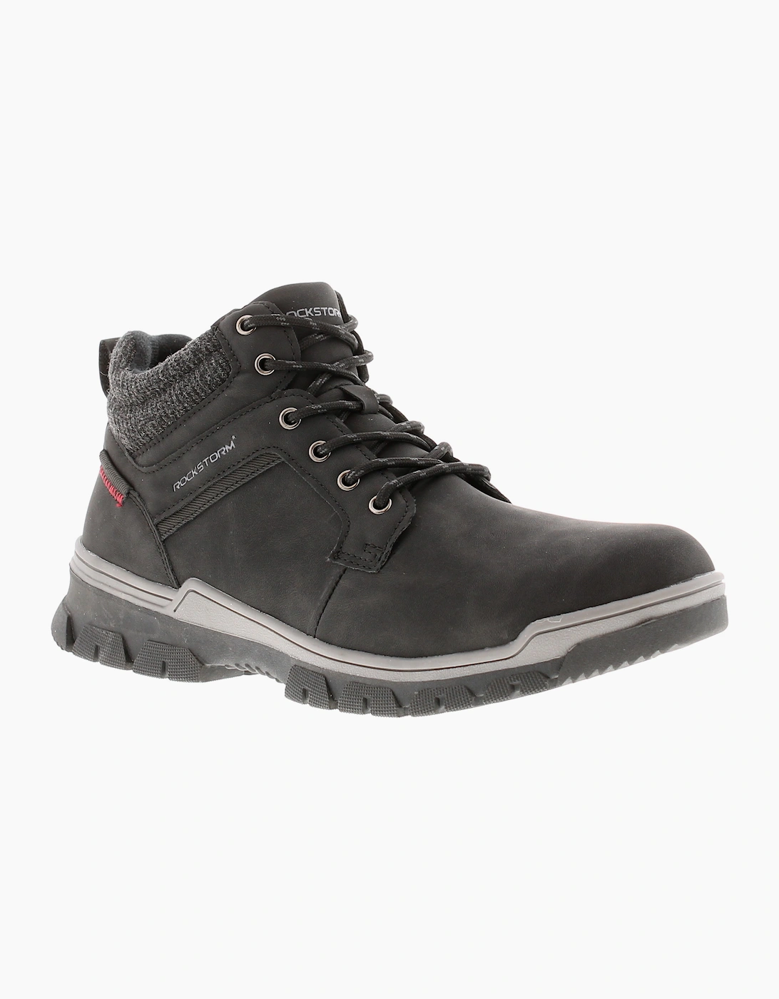 Men's Rockstorm Mens Boots Bertie Lace up black UK Size - Size: 11