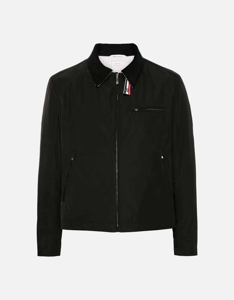 Nylon Tech Gabardine Jacket Black