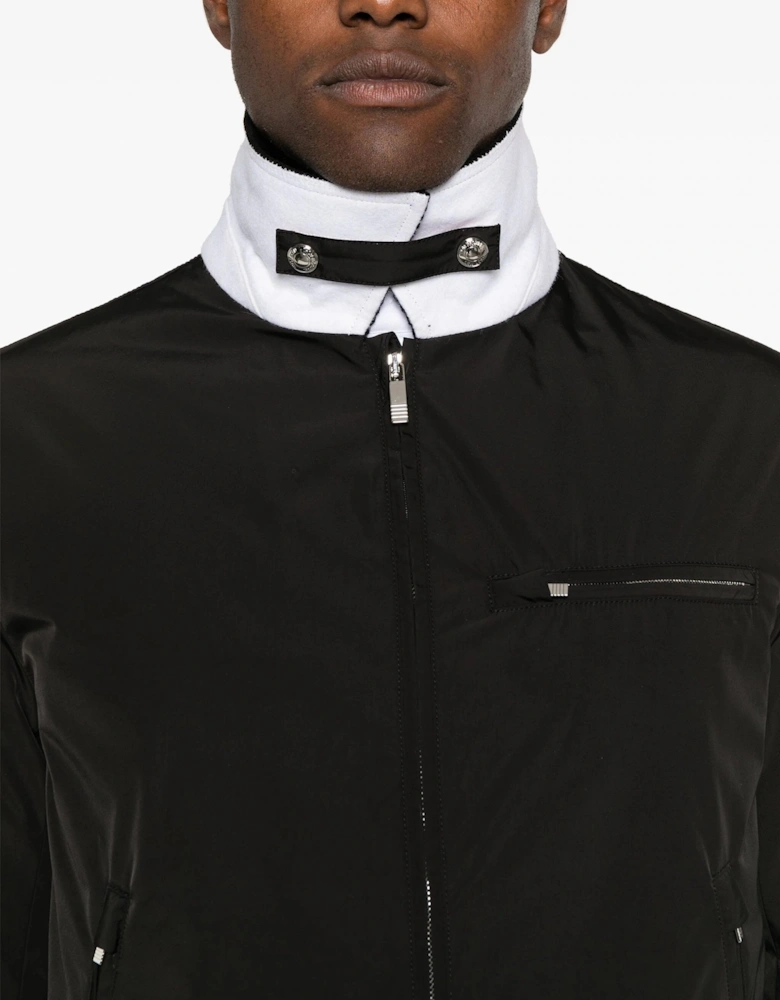 Nylon Tech Gabardine Jacket Black