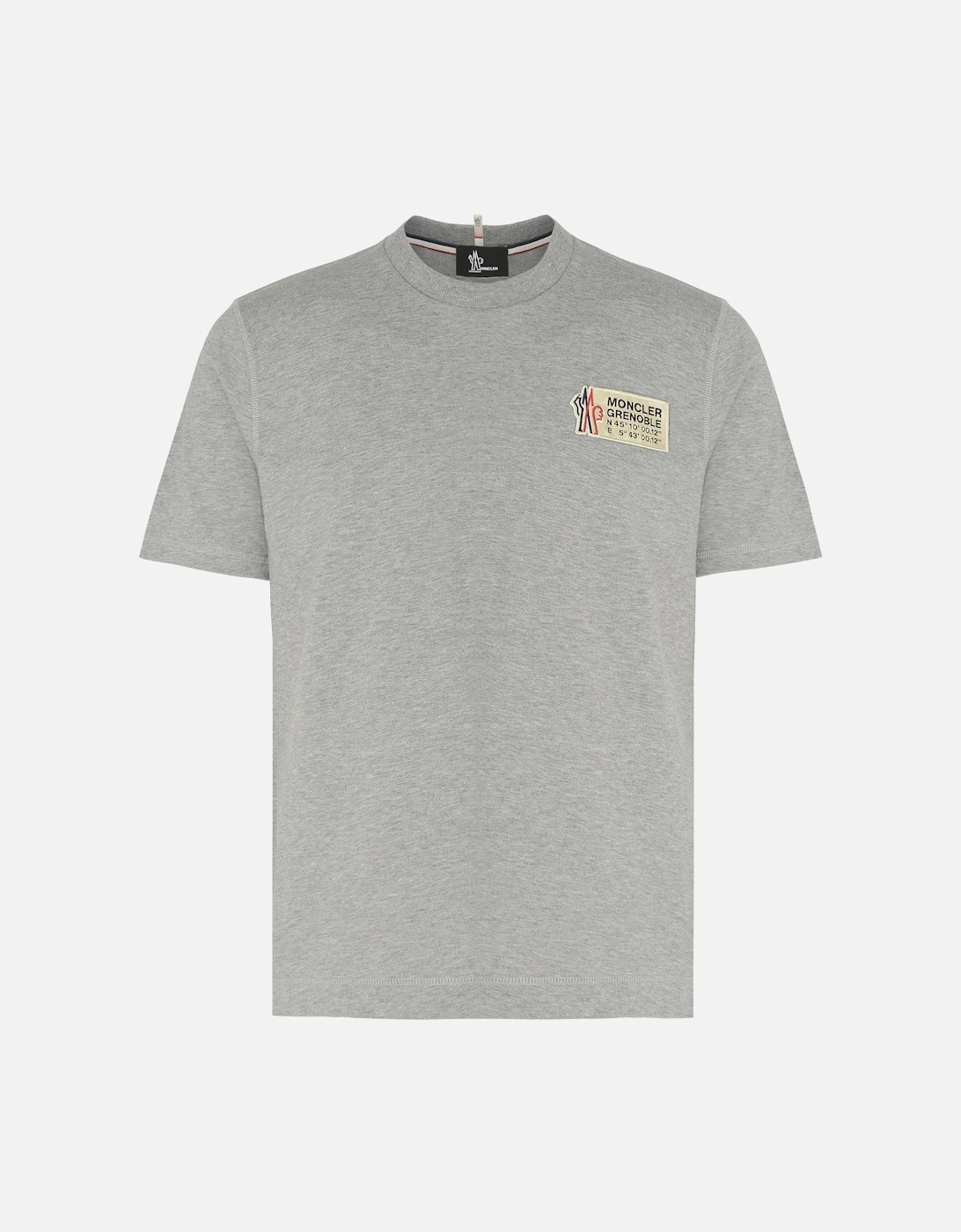 Branded Cotton T Shirt Grey, 3 of 2