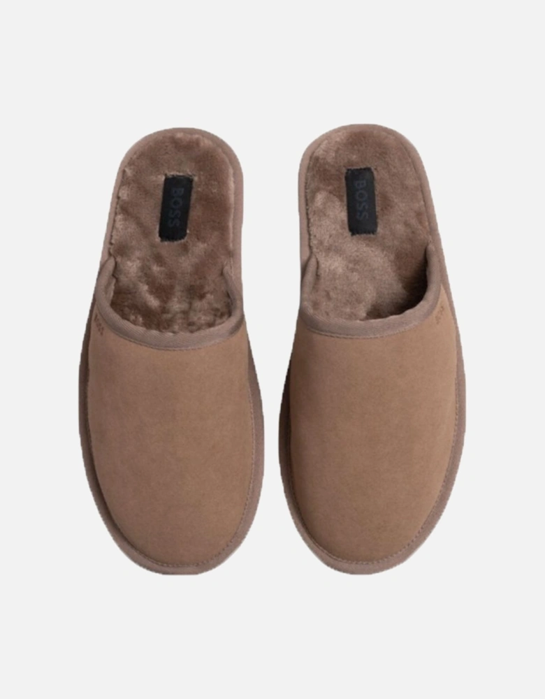 Boss Home Mens Slipper Medium Beige